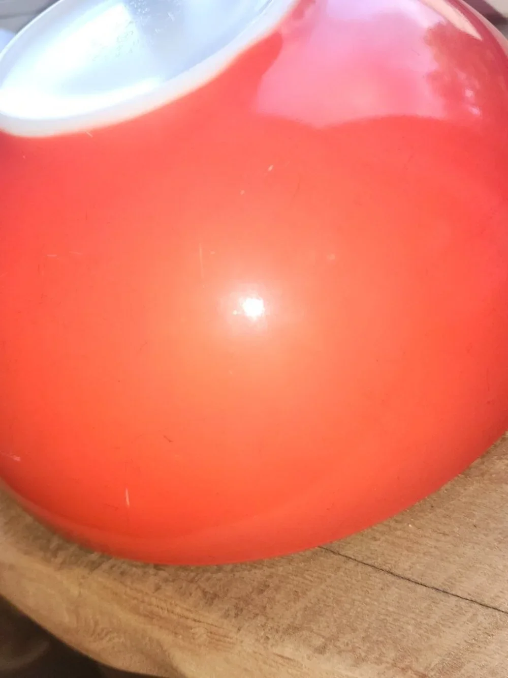 Pyrex red Cinderella 444